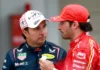 La «incómoda» reunión entre Carlos Sainz y ‘Checo’ Pérez en Bakú