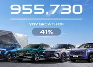 Geely Auto supera expectativa de ventas en el primer semestre