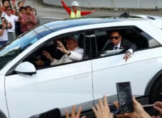 Hyundai Ioniq 5 es el nuevo Papamóvil del Papa Francisco