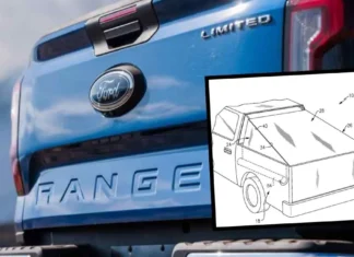 Ford patenta una cúpula plegable para pick-ups al mejor estilo de Cybertruck