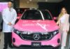 Regresa el icónico auto rosa de la campaña contra el cáncer de mama