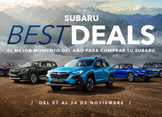 SUBARU ANUNCIA LA CAMPAÑA ‘SUBARU BEST DEALS’ POR FIN DE AÑO