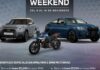 BLACK WEEKEND: BMW, MINI y BMW Motorrad del 08 al 10 de noviembre