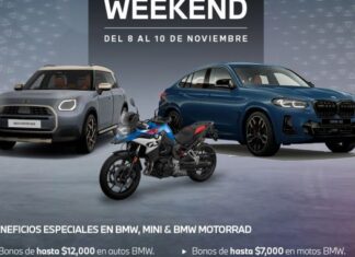 BLACK WEEKEND: BMW, MINI y BMW Motorrad del 08 al 10 de noviembre