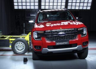 Ford Ranger® recibe cinco estrellas en la prueba de Latin NCAP