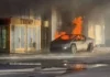 Una Tesla Cybertruck explotó en vía pública