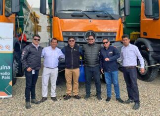 Divemotor impulsa la minería en Cajamarca con 10 volquetes AROCS