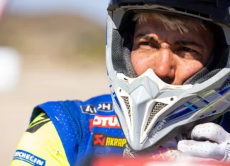 Noah sufre fractura y se convierte en el primer abandono del Dakar 2025