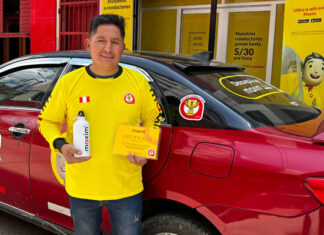 App de taxi Maxim implementa sistema de pegatinas en los autos