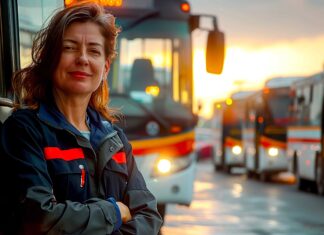 Mujeres al volante del cambio en la industria del transporte