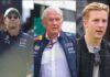Helmut Marko compara a Liam Lawson con Checo Pérez: “Es más entusiasta”