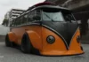 La Volkswagen Kombi T1 Widebody: Una creación digital