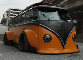La Volkswagen Kombi T1 Widebody: Una creación digital