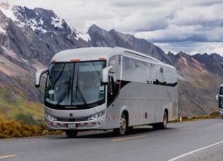 El bus que respira mejor por el Perú y celebra su unidad número 1,000