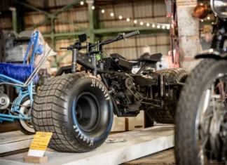 La Mini Batpod by Wolf Creek Garage: turboalimentada y con alma de cómic