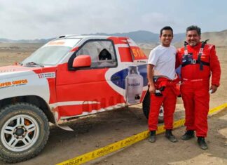 Mandela Rivera va por la victoria en el Rally Chilca