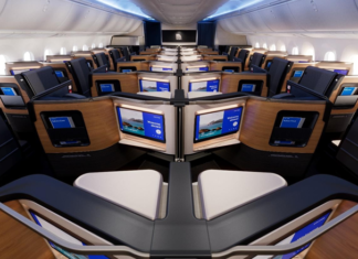 United Airlines presenta el interior mejorado de sus aviones