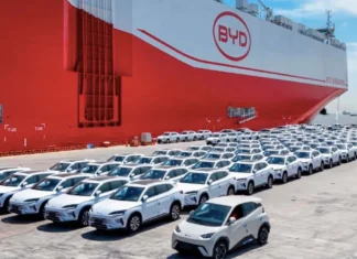 BYD ya tiene una flota naval con 8 buques lista para exportar