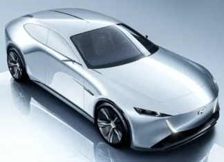Mazda presentó su auto híbrido que limpia el aire mientras conduces