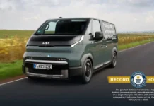 Kia batió récord Guinness de autonomía