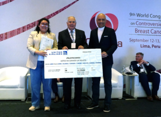 United Airlines fue sponsor del 9.º Congreso Mundial sobre Controversias en Cáncer de Mama