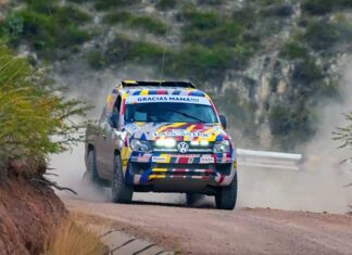 Diego Málaga y su Amarok primeros en la T1