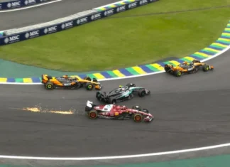 Antonelli: «No lo vi, pero le dejé espacio»