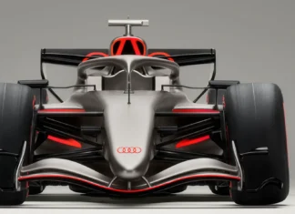 Audi presenta un adelanto del auto con el que debutará en Fórmula 1 en 2026