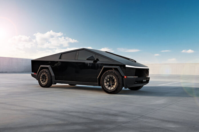 Black-Tesla-Cybertruck-on-UP-Forged-UP-RW-Wheels-by-Unplugged-Performance