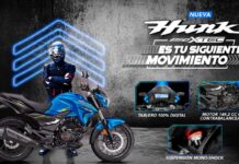 Hero presenta en Perú la nueva Hunk 150 Xtec