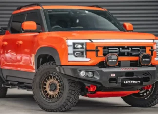 BYD Shark: la pick-up china se vuelve una 4×4 gracias a Hamer