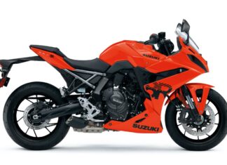 La Suzuki GSX-8R: llega con un explosivo color naranja