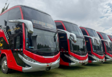 Scania refuerza su liderazgo en buses con la entrega de 10 unidades a Transzela