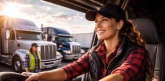 El avance imparable de las mujeres en el transporte de carga pesada