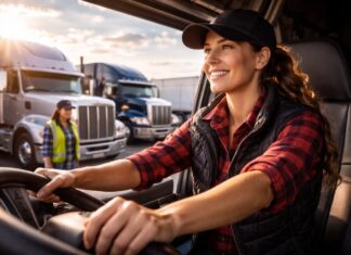 El avance imparable de las mujeres en el transporte de carga pesada