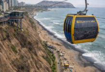 Teleférico en Miraflores entra en fase de pruebas técnicas