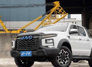 JAC presenta la nueva E-79 4×4 100% eléctrica