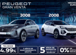 Peugeot Perú lanza su campaña Gran Venta desde 0% de cuota inicial