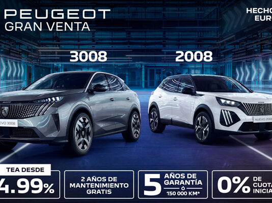 Peugeot Perú lanza su campaña Gran Venta desde 0% de cuota inicial